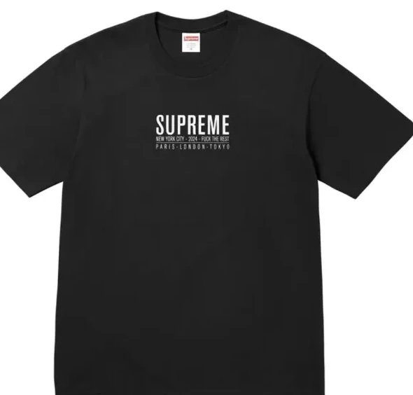 and S XL White L M Black Paris TEE 0508